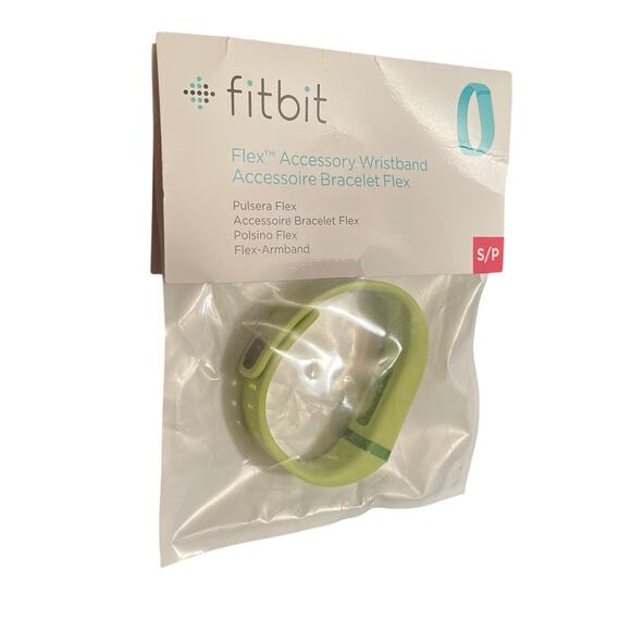 Fitbit Flex Accessory Replacement Flex Wristband Green Size S/P New in Package - Picture 3 of 8